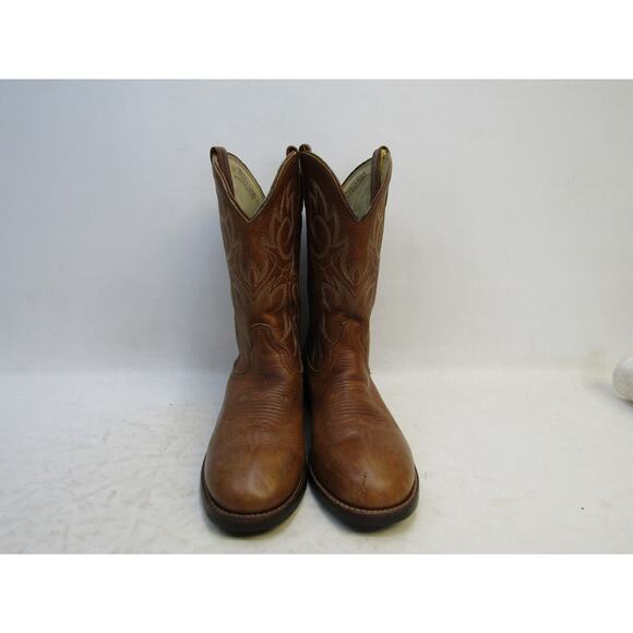 Durango Mens Size 8 EE Brown Leather Cowboy Western Boots